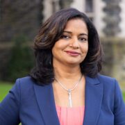Headshot of Rashmi Radhakrishnan, Vice President for IT and Chief Information Officer at Arcadia University